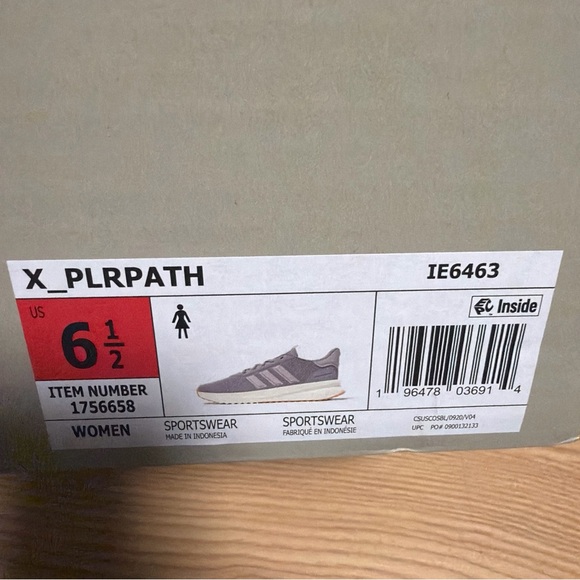 Adidas XPLR Path Women's Shoes Running Sneakers - Grey Sz 6.5 - Picture 5 of 5
